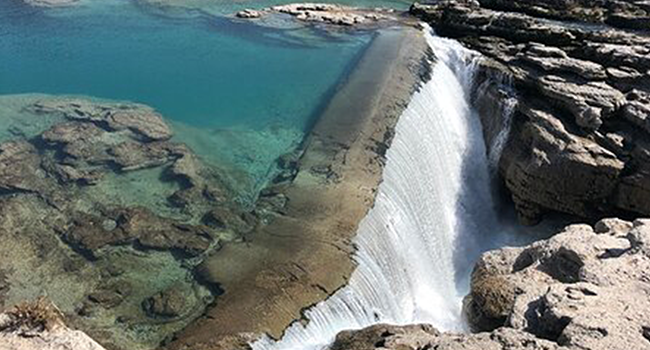 Niagara falls of river Cemi